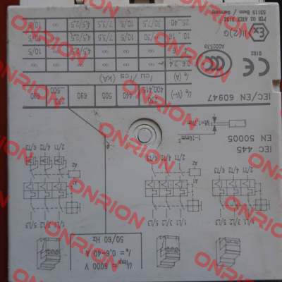 IEC/EN 60947 Moeller (Eaton)