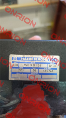 Nr.068  Type WSB/34 HAHN-MAGNET (Kendrion)