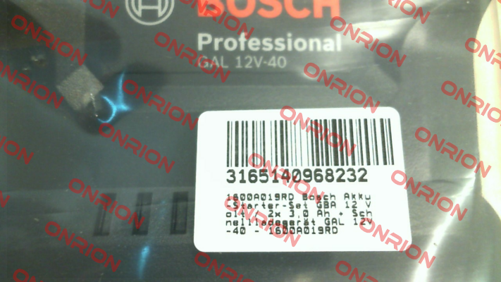 1600A019RD Bosch