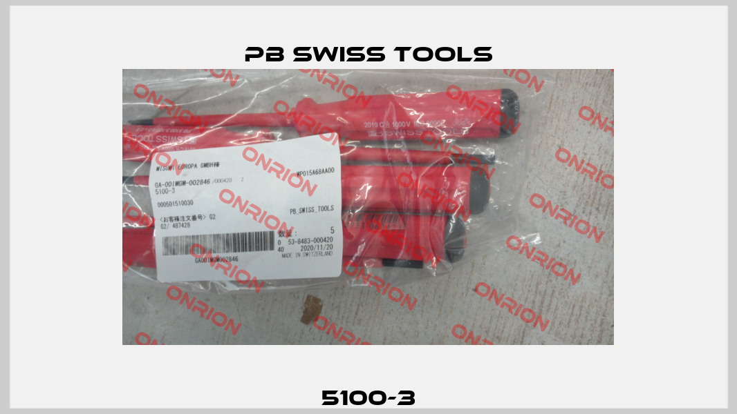 5100-3 PB Swiss Tools