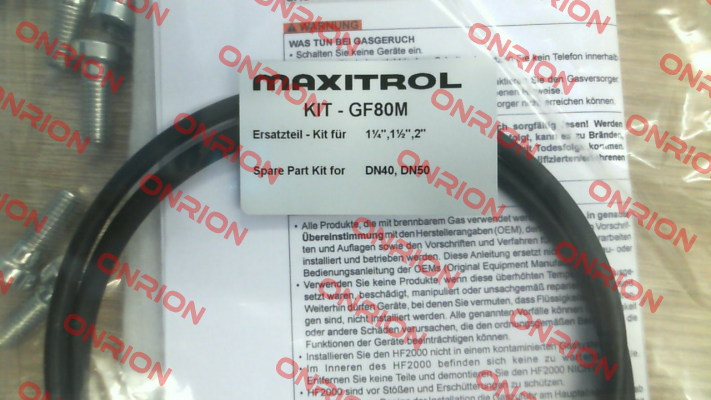 KIT-GF80M Maxitrol