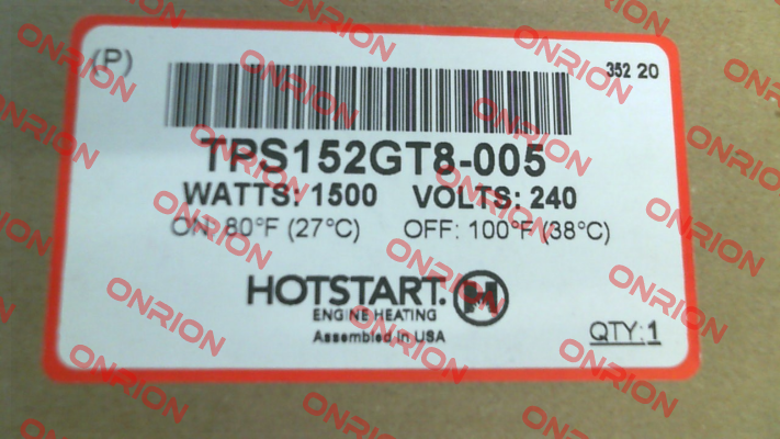 TPS152GT8-005 Hotstart