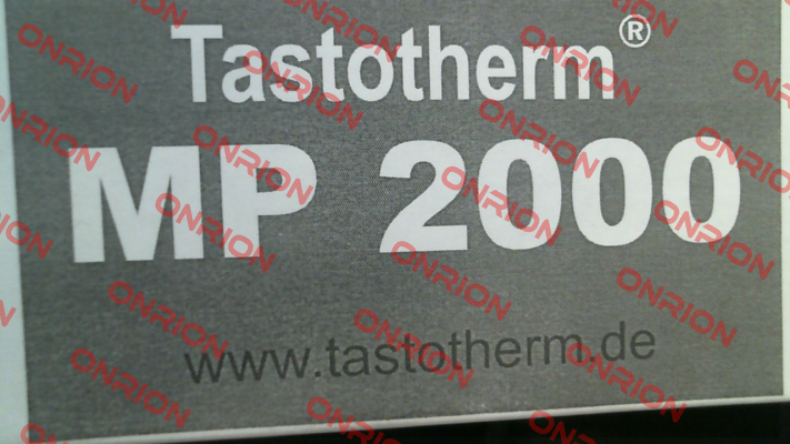 3 740 300 / MP 2000 Tastotherm