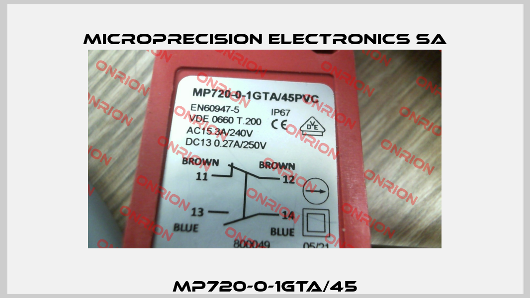 MP720-0-1GTA/45 Microprecision Electronics SA