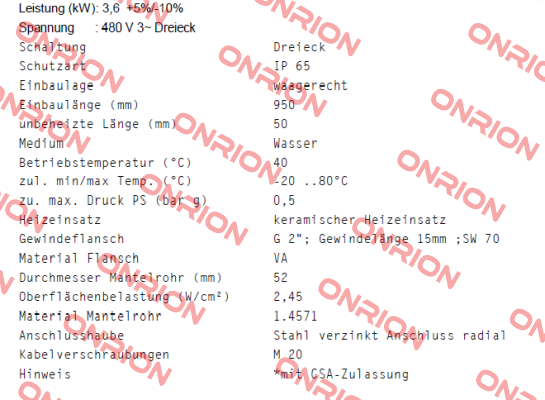 90/G2-95CSA  Schniewindt