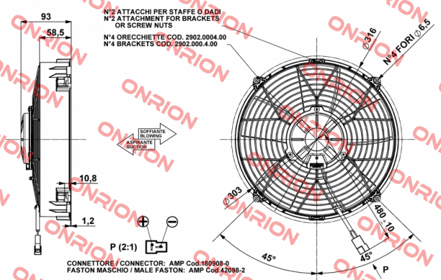 Comex - 58109 ( F23-24L8203-04S) United States Sales Prices