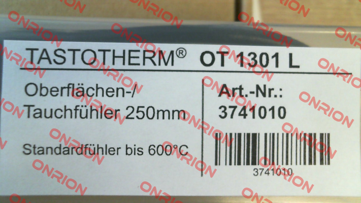 3741010/ OT 1301l (250MM) Tastotherm