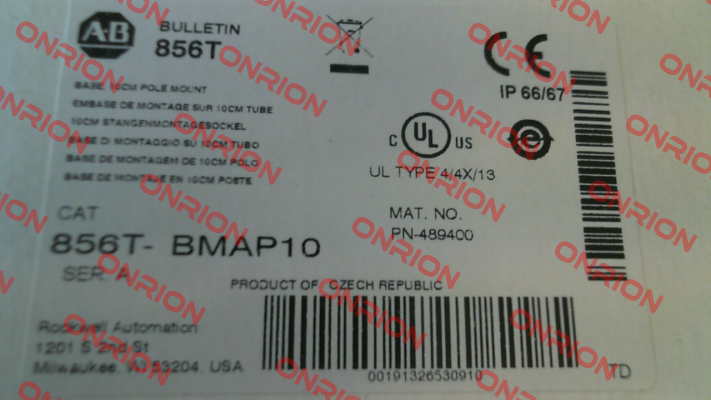 856T-BMAP10 Allen Bradley (Rockwell)