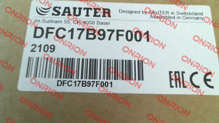 DFC17B97F001 Sauter