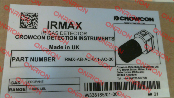 IRMX-AB-AC-011-AC-00 Crowcon