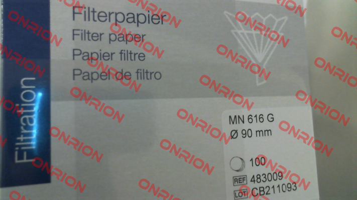 MN 616 G  Ø 90 мм (1x 100 pcs) Macherey Nagel