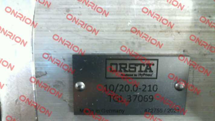 TGL 37069 (10/20.0-210) Orsta Hydraulik