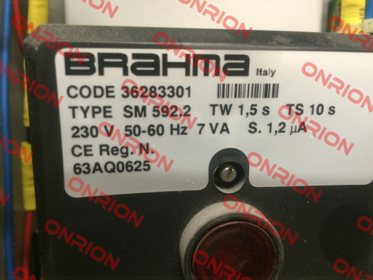 P/N: 150190472, Type:  SM 592N.2 Brahma