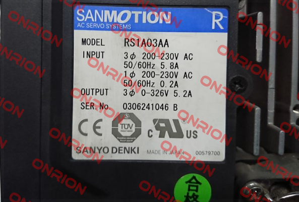 RS1A03 Sanyo Denki