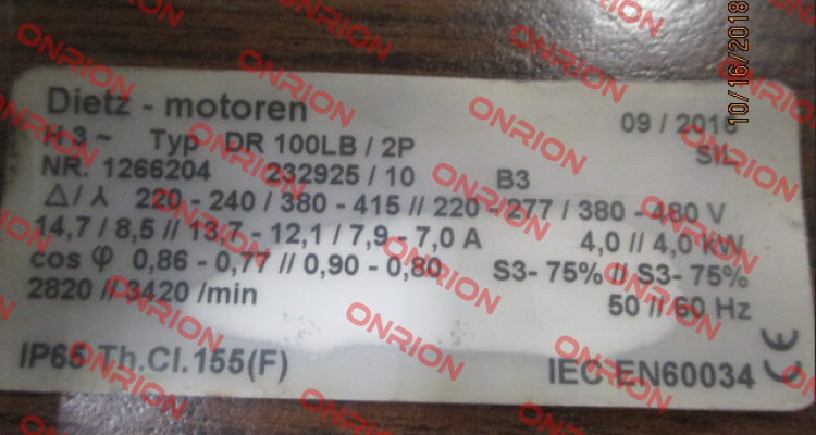 DR 100LB/2P Dietz-Motoren