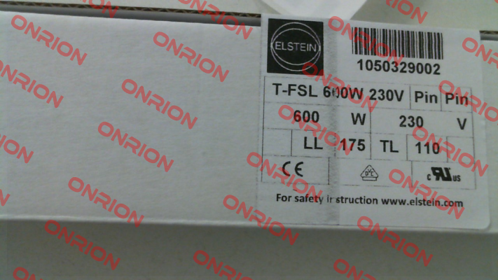 T-FSL 600 W 230 V Elstein