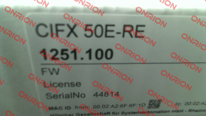 CIFX 50E-RE (1251.100) Hilscher