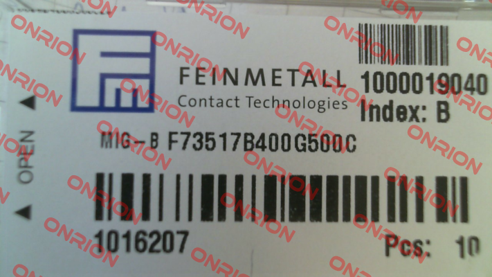 F73517B400G500C FEINMETALL