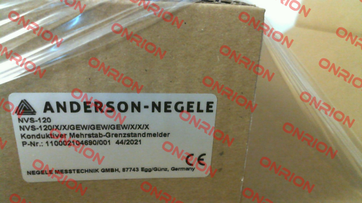 NVS-120/X/X/GEW/GEW/GEW/X/X/X Anderson-Negele