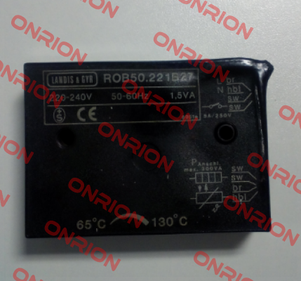 ROB50.221B27 OBSOLETE- NO REPLACEMENT   Siemens (Landis Gyr)