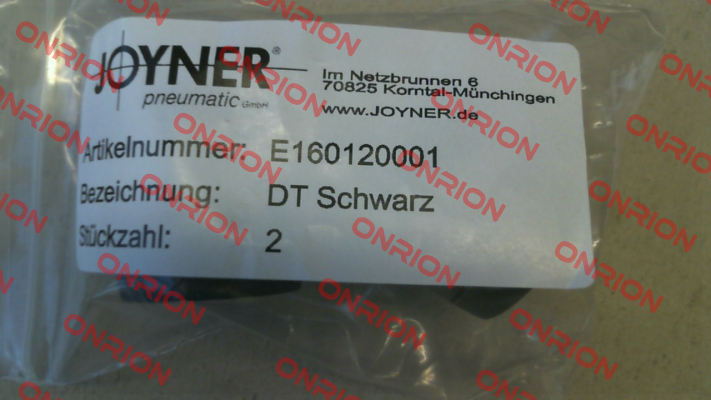 E160120001 Joyner Pneumatic