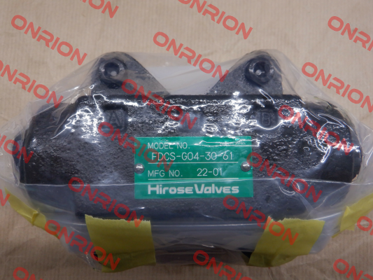 FDCS-G04-30-61 Hirose Valve