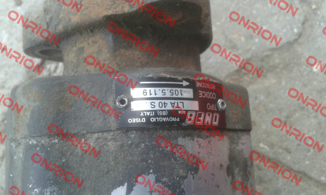 LTA 40 S Obsolete, replaced by 105 003 00406  OMFB Hydraulic