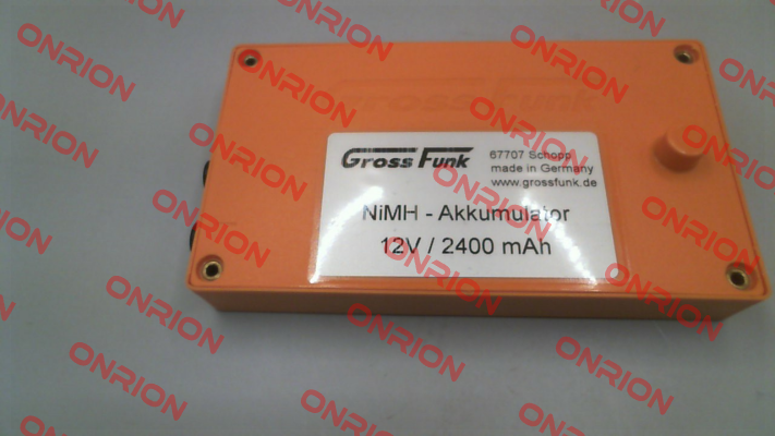 PN: 100-006-635 Type: 12V/2400mAh Ni-MH Gross Funk