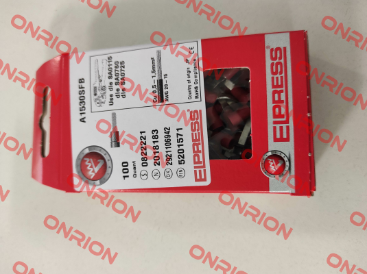 p/n: 7278-152500, Type: A1530SFB Elpress