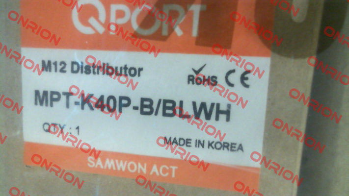 MPT-K40P-B/BLWH Samwon