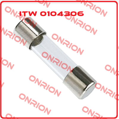 P/N: 0104306, Type: 5X20F STD 6,3A 250V Italweber