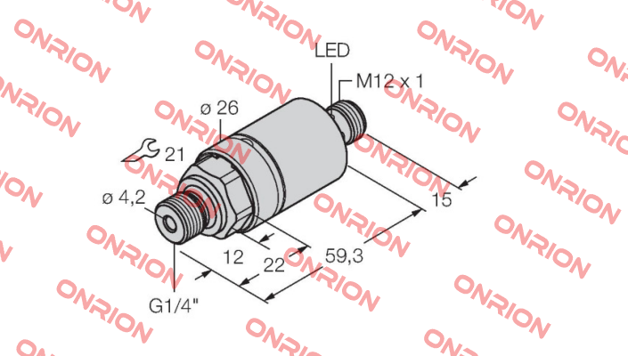 PC001R-204-2UPN8X-H1141 Turck