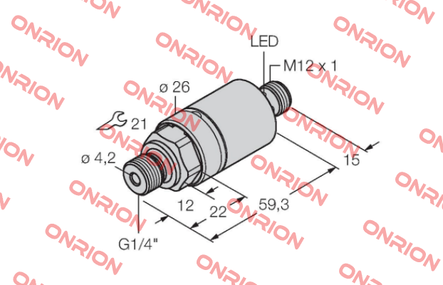 PC016V-204-2UPN8X-H1141 Turck