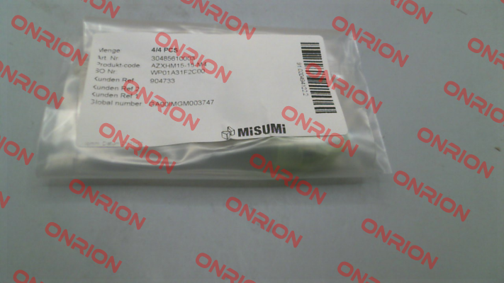 AZXHM15-15-M4 Misumi