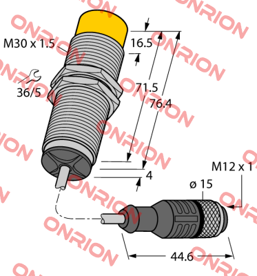 NICP-M30-8P8-0,3-RSC12T Turck