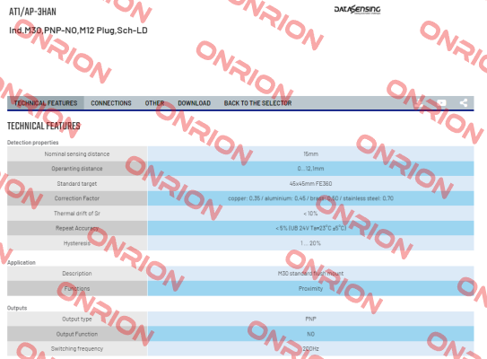 AT1/AP-3HAN Micro Detectors / Diell