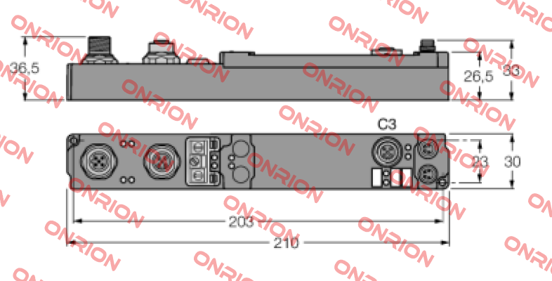 p/n: 6824447, Type: SDPB-10S-1003 Turck