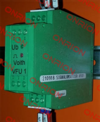 VFU1, serial no: S488641  Voith