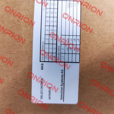 MMIC 702 -T / 44150013 Selectron