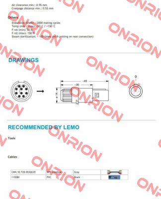 PAG.M1.0NL.AC65NZ Lemo