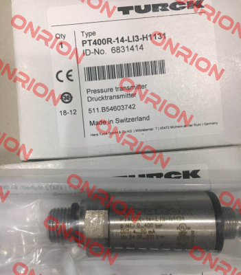 PT400R-14-LI3-H1131 Turck