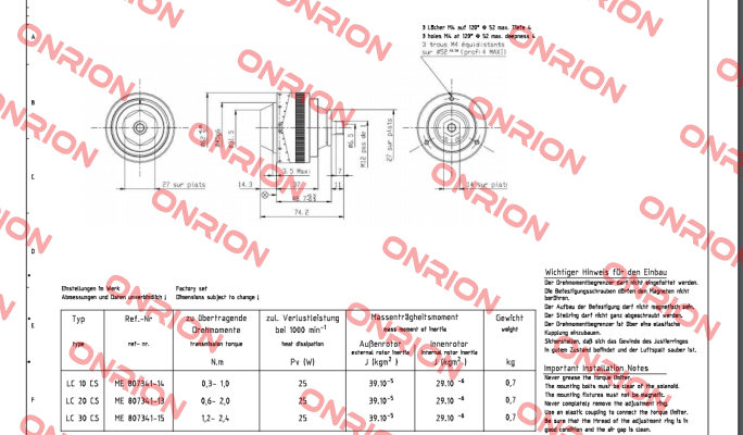 Typ LC 20CS  Enomoto Micro Pump