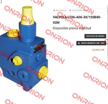 R900427591 / LT06-A06-3X/150B40-02M Rexroth