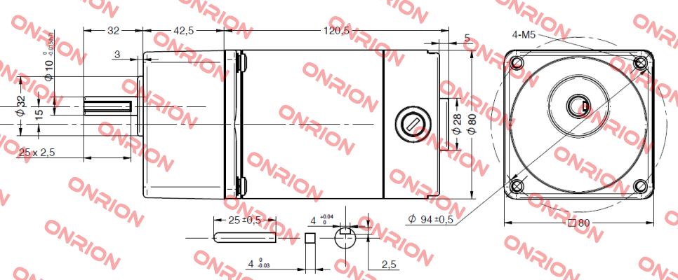 SDS80120A-12-750 Transmotec