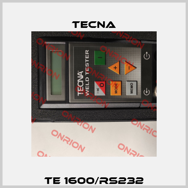 TE 1600/RS232 Tecna