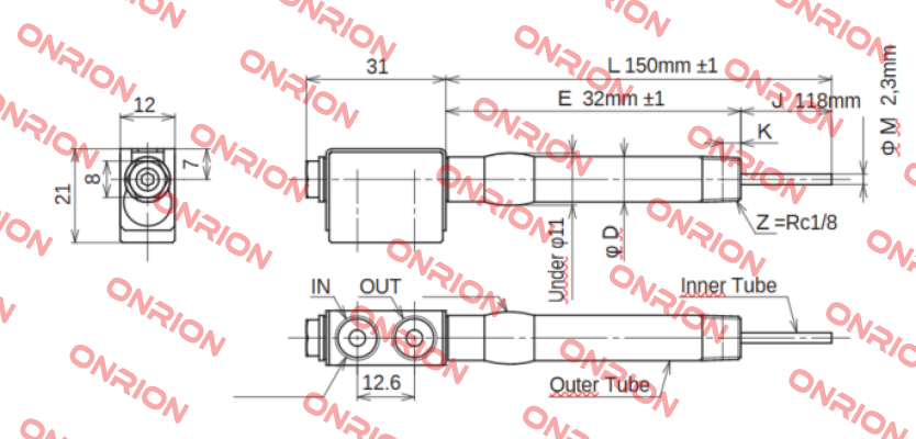 JC-KRM-10-L150-E32-J118-M2.3 Ahresty-tec