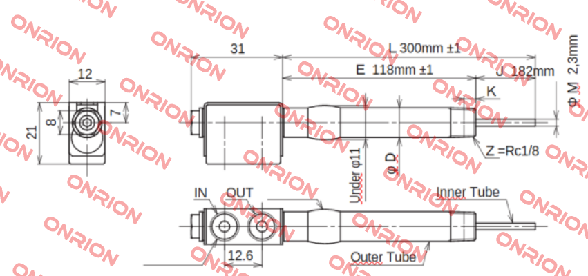 JC-KRM-10-L300-E118-J182-M2.3 Ahresty-tec