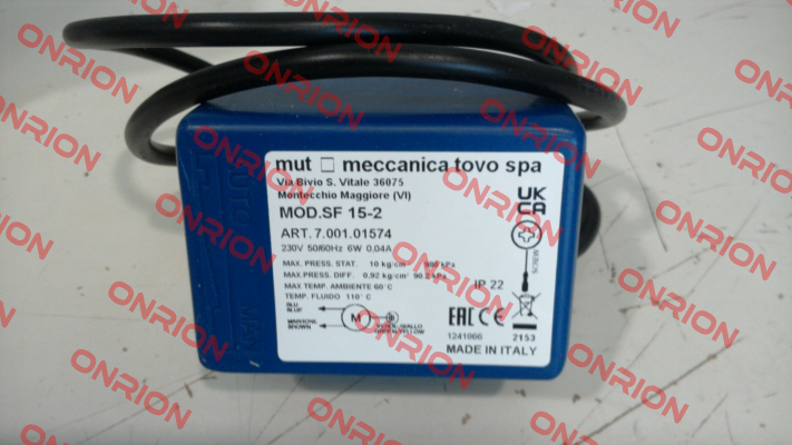 7.001.01574 Mut Meccanica Tovo SpA