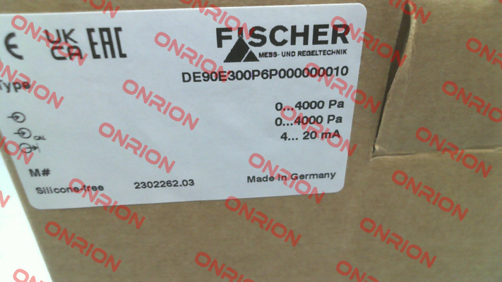 DE90E300P6P000000012 Fischer Mess Regeltechnik