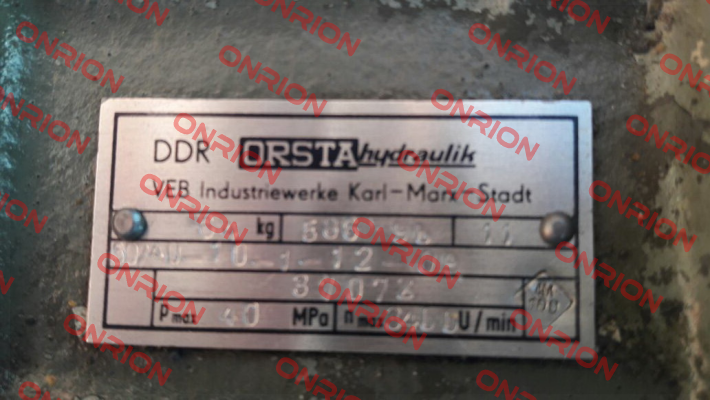 TGL 37072 Orsta Hydraulik